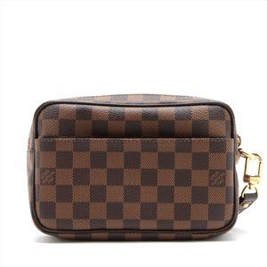 12697 - Louis Vuitton Damier Ebene Pochette Billet